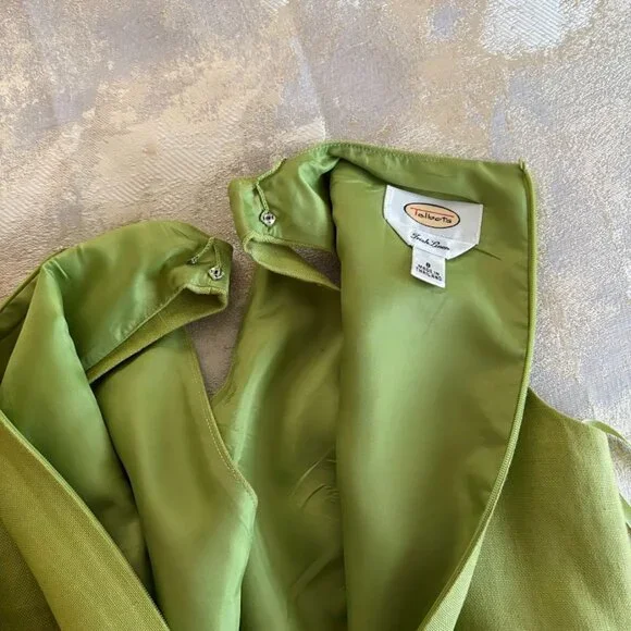 Talbots Linen Lined Sheath Dress - Picture 3 of 6